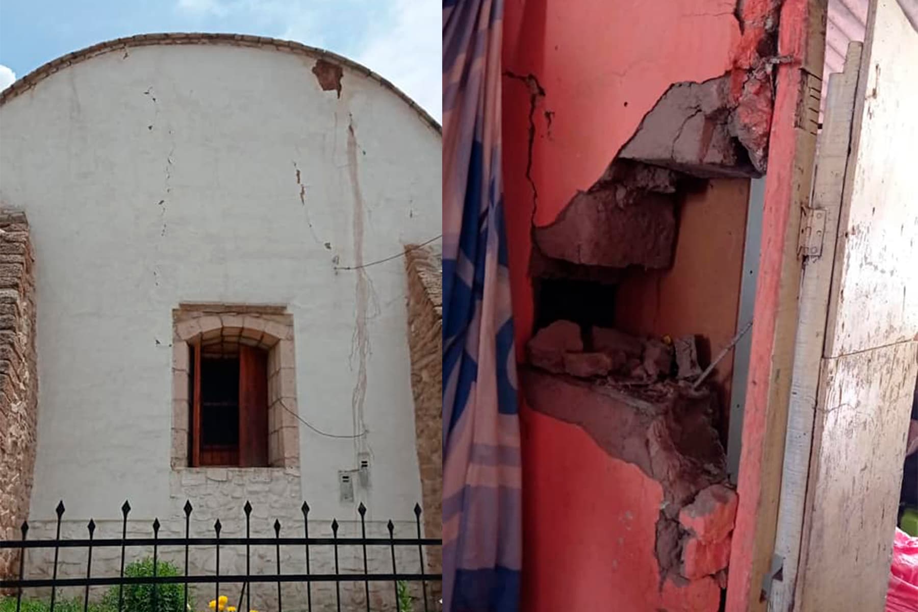 Sismos dejaron 70 viviendas dañadas