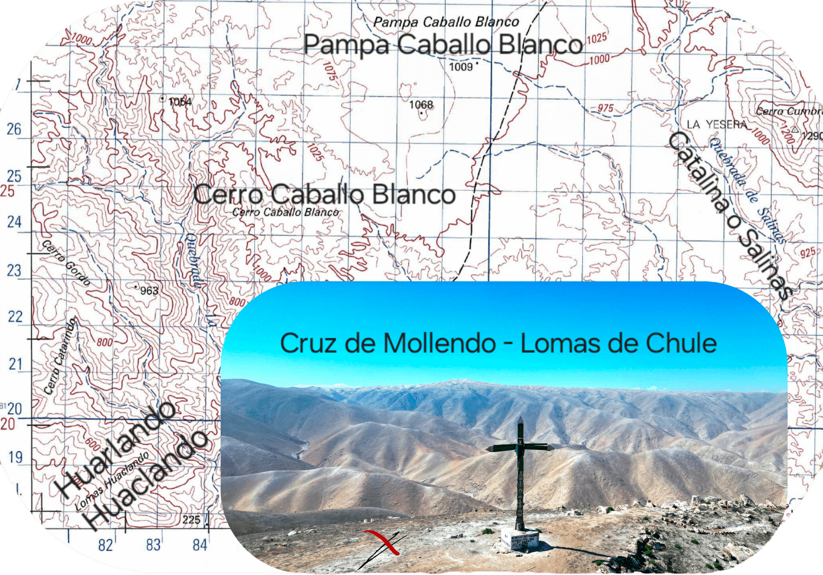 El mítico Caballo Blanco y la propiedad en lomas
