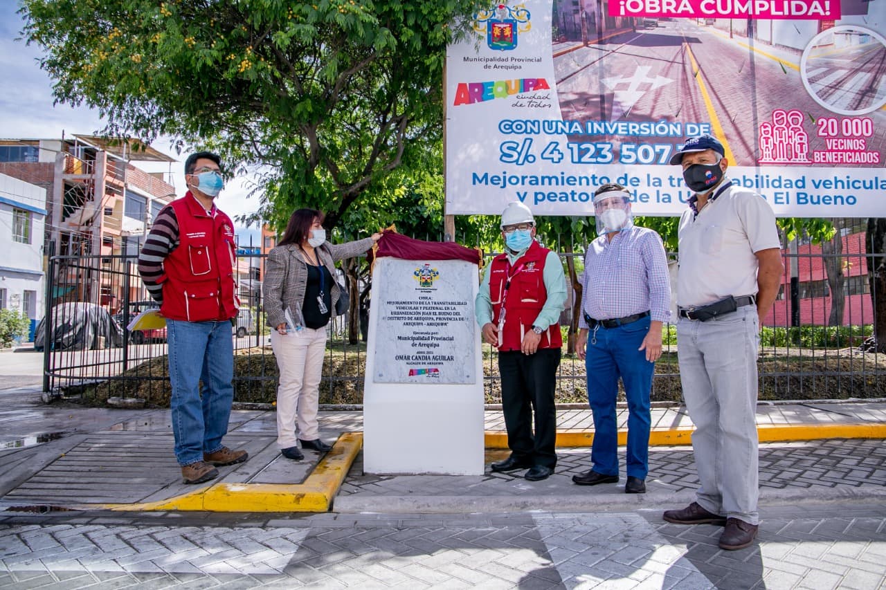 Mejoramiento vial en la urbanización San Juan El Bueno – Cercado