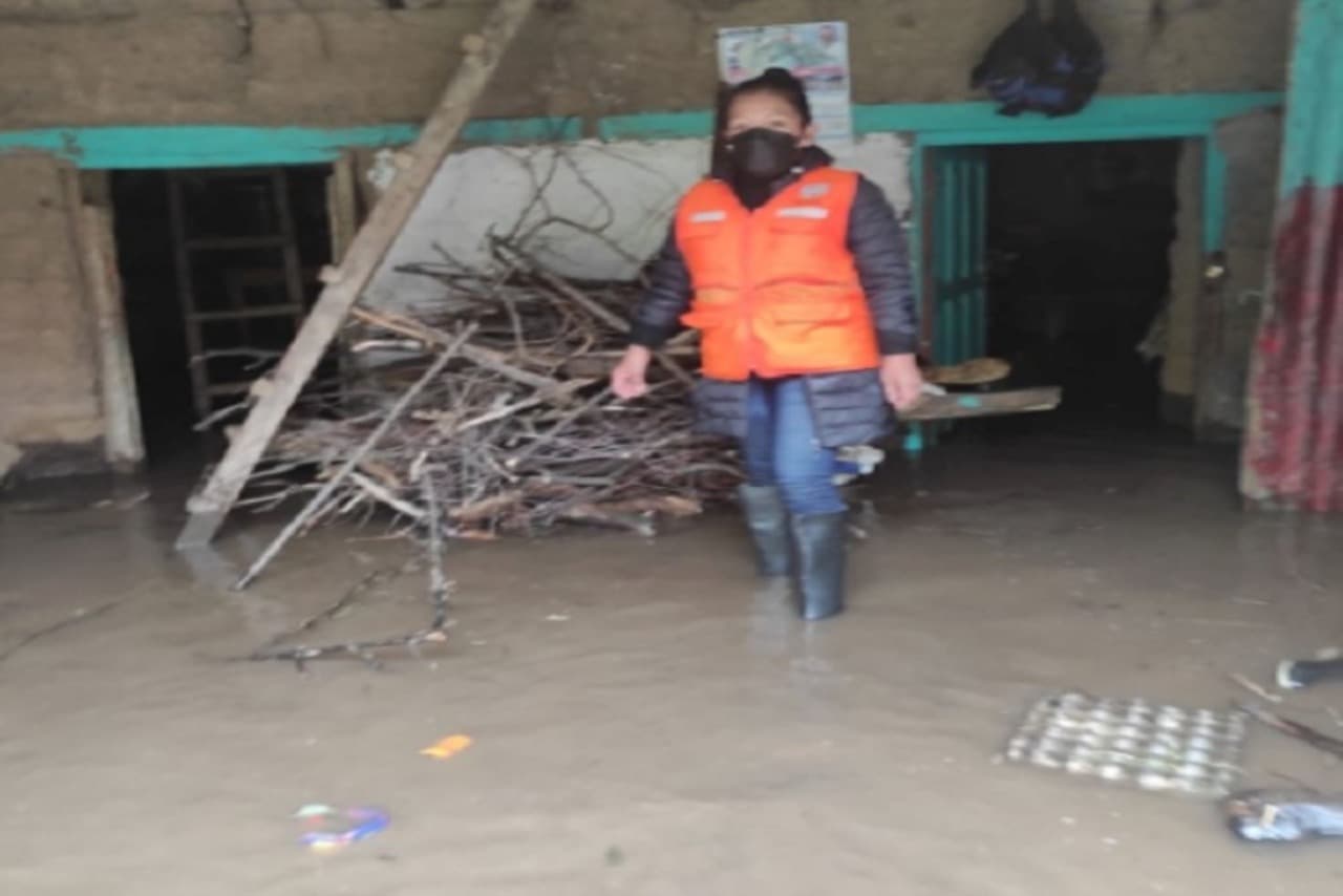 Desborde del río Huallaga deja 18 viviendas dañadas